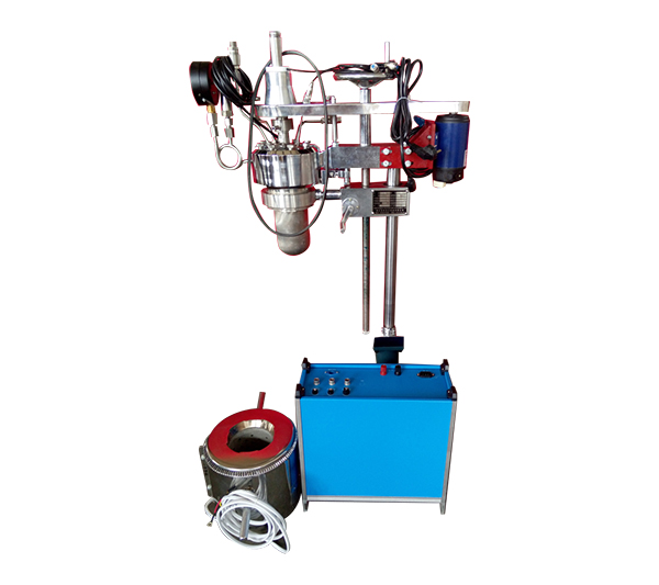 KCFD低壓系列--快開卡環結構-釜體下落、翻轉出料側面照片